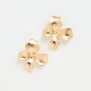 SHASHI Gold Fiorina Earrings
